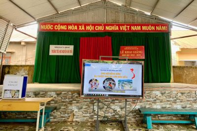 Trường TH Nguyễn Văn Trỗi. Tổ chức ủng hộ đồng bào bị thiệt hại cơ bão số 3