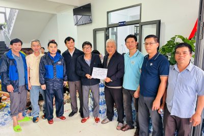 ĐOÀN – ĐỘI PHƯỜNG CƯ BAO TỔ CHỨC CHƯƠNG TRÌNH QUYÊN GÓP, HỖ TRỢ ĐỒNG BÀO BỊ THIÊN TAI, LŨ LỤT
