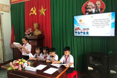 ĐẠI HỘI LIÊN ĐỘI TRƯỜNG TIỂU HỌC NGUYỄN VĂN TRỖI NĂM HỌC 2025 – 2026