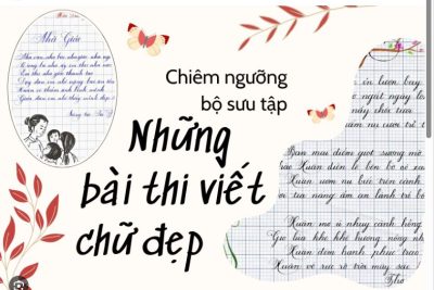 Sân chơi viết chữ đẹp qua cuộc thi “Sáng kiến phòng chống bạo lực học đường và sử dụng lao động trẻ em”. Năm học 2024 – 2025