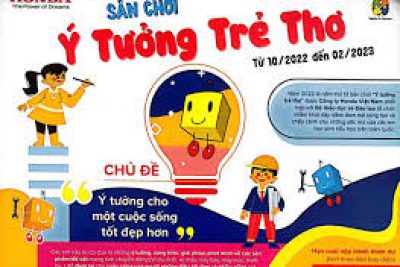 Cuộc thi ” Ý tưởng trẻ thơ”. Năm học 2022 – 2023