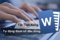 Cách tắt tính năng tự động đánh số đầu dòng trong Word 2010, 2013,2016, 2019 và 2021
