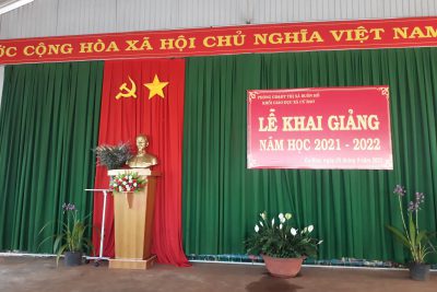Tổ chức Khai giảng năm học 2021 – 2022